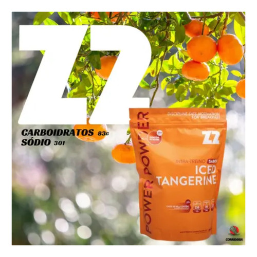 Power Powder Z2 Energy Drink - Sabor Iced Tangerine - 900g