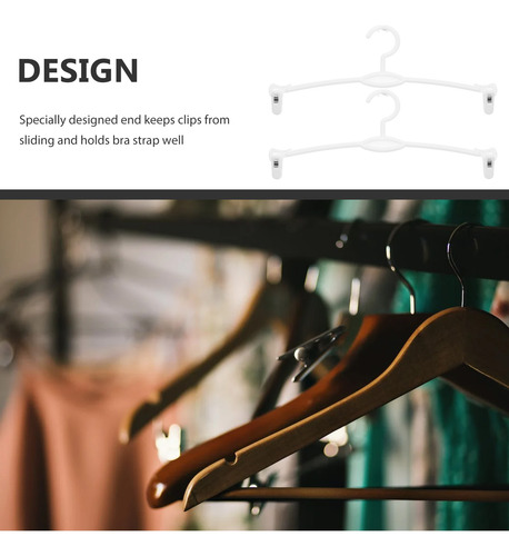 15 Perchas De Plástico Para Ropa Interior Simplicity