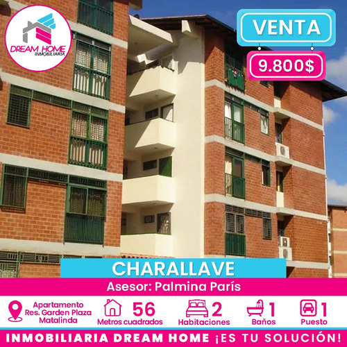 Apartamento En Venta  Parque Plaza Graden Mata Linda - Terraza C2 - Charallave