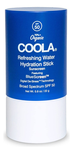 Coola Hidratante Facial Organico Refrescante Con Spf 50, Pro