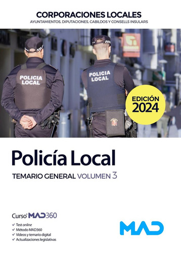 Libro Temario General Iii Policia Local - Aa.vv