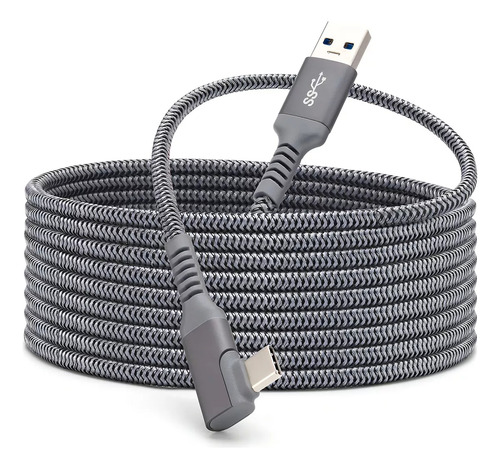 Cable Link Usb A Usb C Para Oculus Quest 1 Y 2 Reforzado 3mt