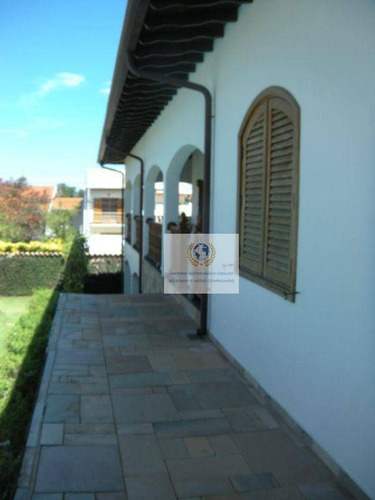 Casa Com 4 Dormitórios À Venda, 541 M² - Cidade Universitária - Campinas/sp - Ca0188