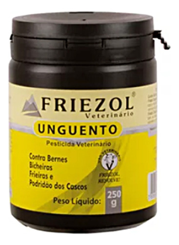 Unguento Friezol 250gr Contra Berne/bicheiras/frieiras