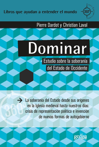 Dominar. Estudio Sobre La Soberania Del Estado De Occidente 