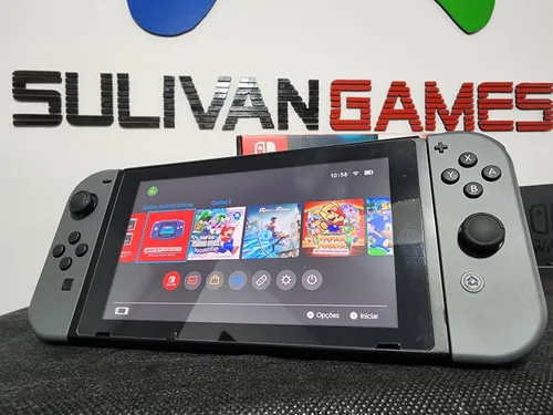 Nintendo Switch V1 Usado Desb.loqueado Por Chip - 128gb