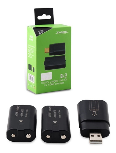 Bateria Interna Para Control Xbox One Con Cable Usb De Carga