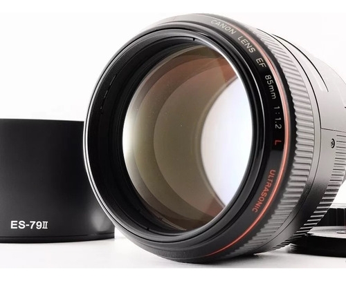Lente Canon Ef 85mm F1.2 Usm Canon Ef Negro (Usado)