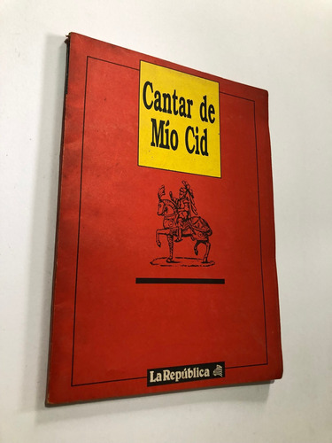 Libro Cantar De Mio Cid - Muy Buen Estado - Oferta