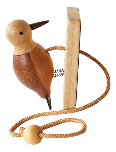 Timbre De Puerta Con Forma De Pájaro Carpintero, Regalo De