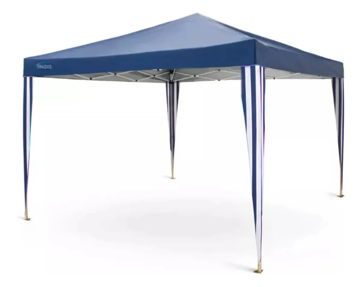 Tenda Gazebo Articulado 3x3 Dobrável Sanfonada Praia Camping
