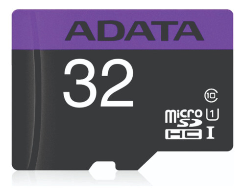 Memoria Micro Sd 32gb Adata Clase 10 Adaptador Premier Nueva