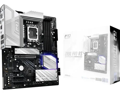 comprar Motherboard Asrock Z890 Pro Rs, Lga 1851, Hdmi, Dp, Atx