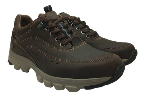 Zapatilla Hombre Cavatini 7503 Cordón Cuero