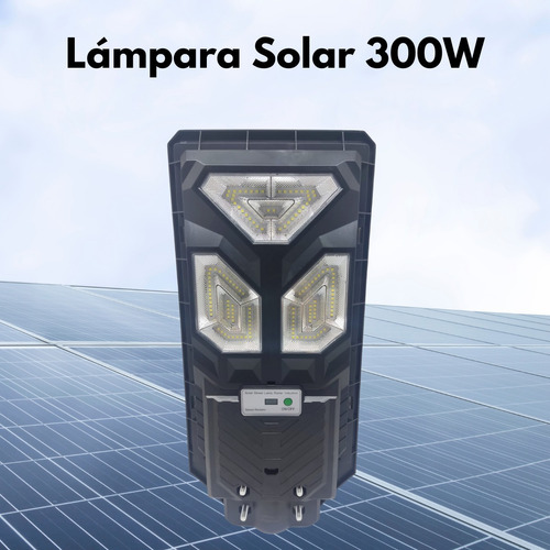 Lampara Led  Panel Solar Integrado 300 Watts 24mil Lúmenes