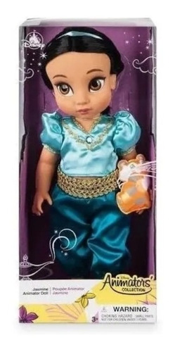 Muñeca Jasmine Animators 40 Cm Original Disney Usa
