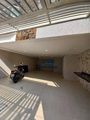 Imagem 24 de 30 de Sobrado *mobiliado E Decorado Com 3 Quartos, (01 Suíte ) Espaço Gourmet, 04 Vagas Cobertas À Venda, 150 M²- Vila Alto De Santo André - Santo André/sp - So0414