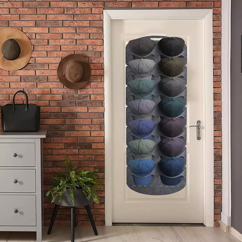 (b) Soporte Para Guardar Sombreros Y Organizador De Gorras D