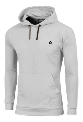 Buzo Canguro Capucha Gdo 24/7 Hombre Slim Fit Hoodie Premium