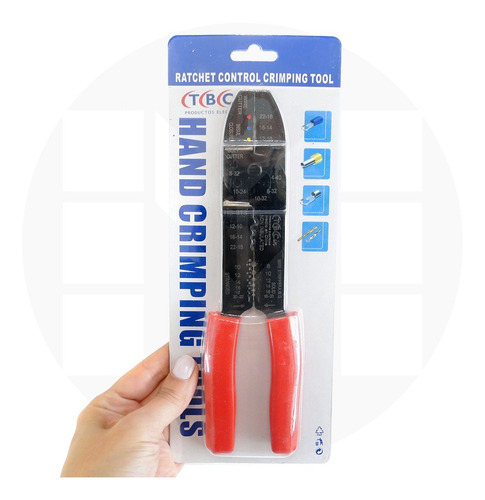 Crimpeadora Pinza Pelacable P/terminal Preaislado Y Tubular