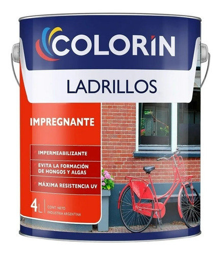 Colorin Ladrillos Impermeabilizante X4 Don Luis Mdp