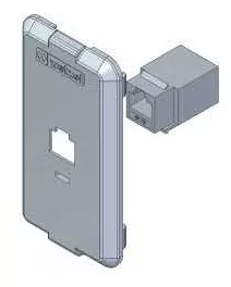 Conector RJ45 CAT 6 Aluminio