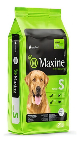 Alimento Maxine Senior Super Premium para perro senior en bolsa de 21kg