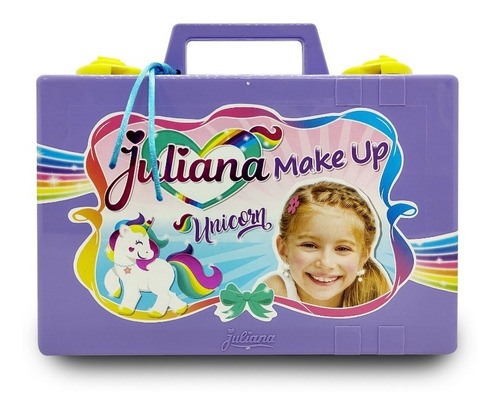 Valija Juliana Make Up Unicorn Chica Con Acc.  Jyj074
