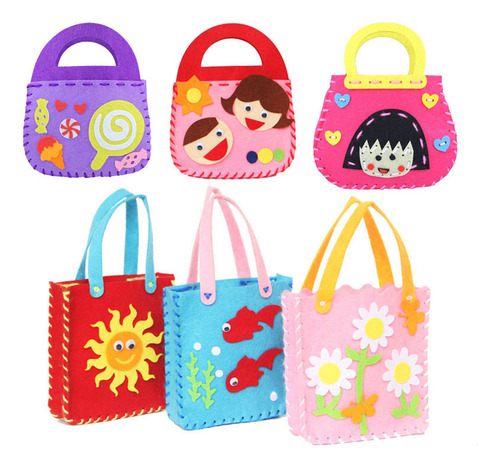 Bolsa No Tejida, Paquete Individual, Estilo Aleatorio, De 3