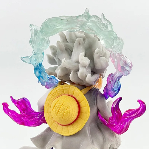 Figura One Piece Luffy Gear 5 Cartel Chico Anime Muñeco Pvc