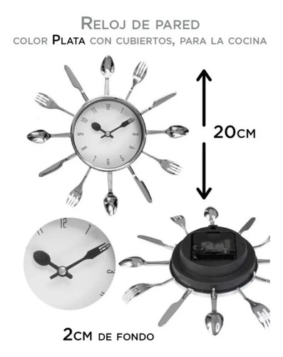 Reloj Pared Para Cocina