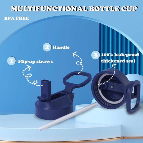 Sapvrit Botella De Agua Para Niños, Botellas De Agua De 16 O