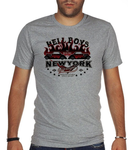 Remera De Hombre Hell Boys Ny Garage