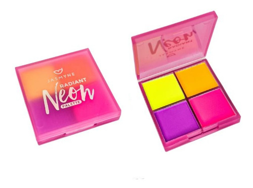 Paleta De Sombras Radiant Neon Jasmyne Cor C 4g