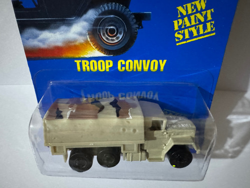 Hot Wheels Troop Convoy Militar