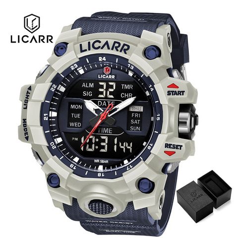 Relojes Militares Deportivos Para Hombre, Reloj Con Alarma Y