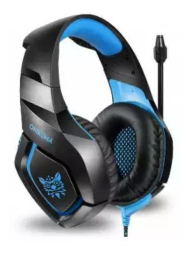Fone De Ouvido Gamer Onikuma Headset Xbox Ps4/5 Pc Blue K1b