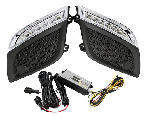 Luz De Circulación Diurna For Coche Led Drl Daylight Con Fu