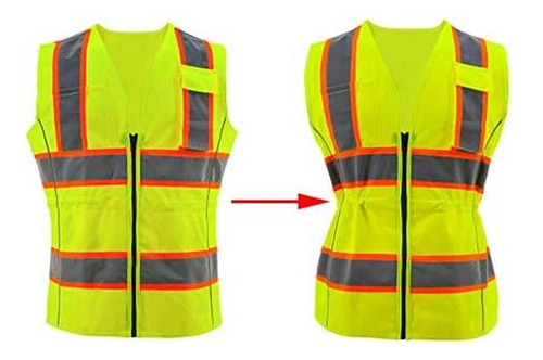 Chaleco De Seguridad De Oplerai Para Mujeres Vest De Con Y 5
