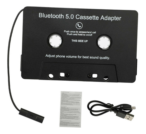 Adaptador Universal De Casete Bluetooth A Auxiliar