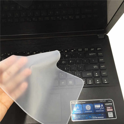 Pelicula Teclado Laptop De Silicone - Top - A Melhor 15.6 Cor Transparente