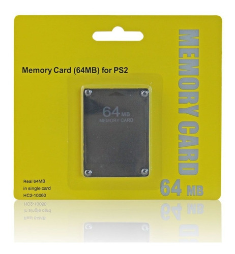 Tarjeta De Memoria Genérica Compatible Para Ps2  64mb 
