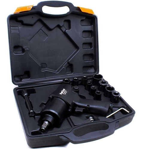 Imagen 6 de 10 de Pistola Neumatica 1/2'' 17 Pz Ferton Ynj017