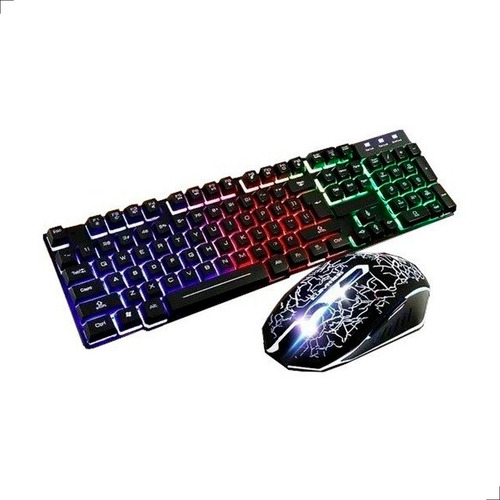 Kit Teclado Com Mouse Gamer Hmaston Km-680 Alta Durabilidade