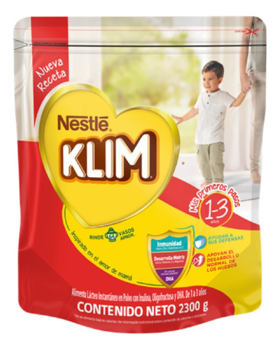 Leche En Polvo Klim Niños 1-3