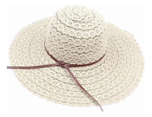 Sombrero De Playa Para Mujer, Sombrero De Sol Plegable