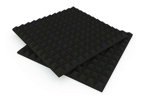 Panel Placa Acustica Basic Piramide 500x500x50 Mm