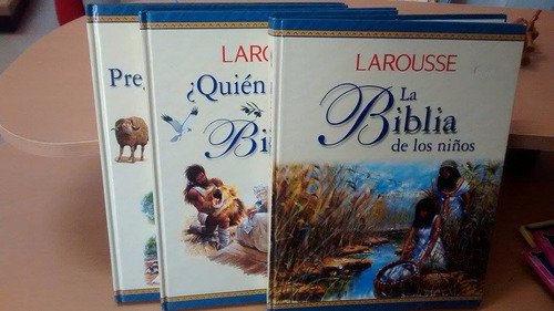 Biblia Infantil Con Preguntas Y Respuestas 3 Tomos