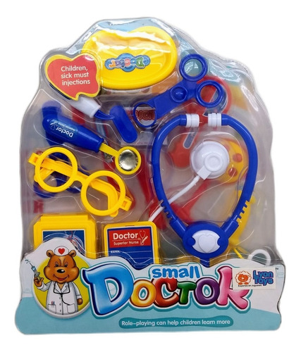 Kit Doctor Lyon Toys 21 Piezas - En Burbuja +3 Años