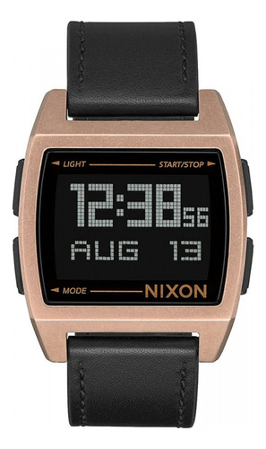 Reloj Nixon Unisex Plateado Teller Black Casual A045000